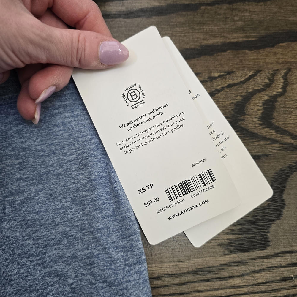 NWT Athleta Uptempo Tee, XS - Picture 2 of 4